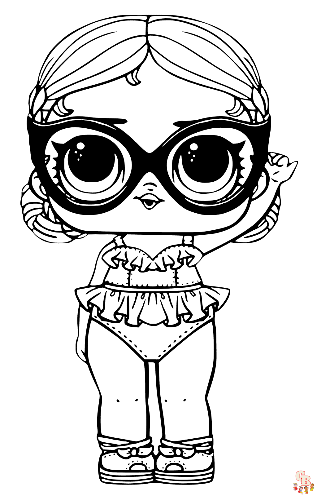 Get free printable lol surprise coloring pages