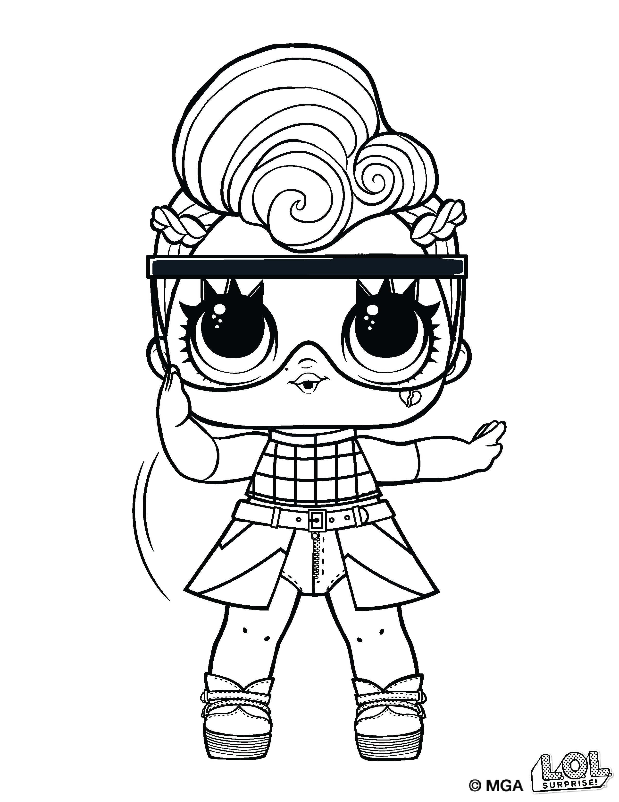 Lol surprise coloring pages