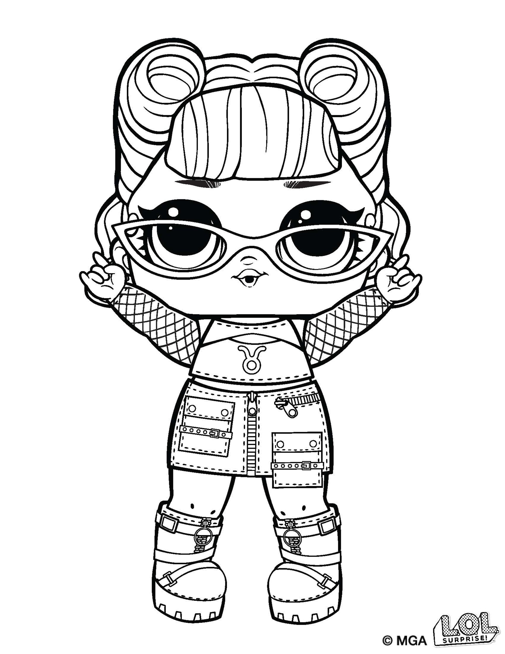 Lol surprise coloring pages