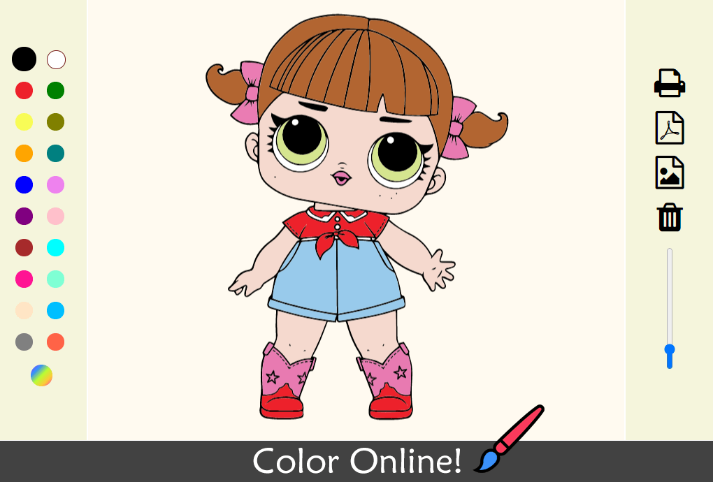 Printable lol surprise line dancer coloring page coloring pages lol free coloring pages