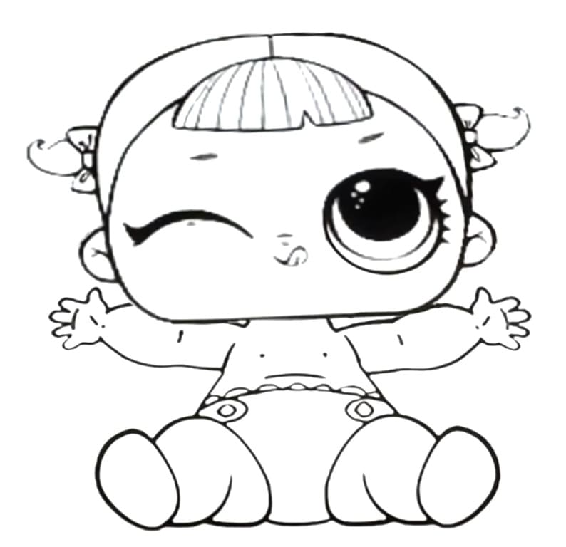 Lol baby coloring pages
