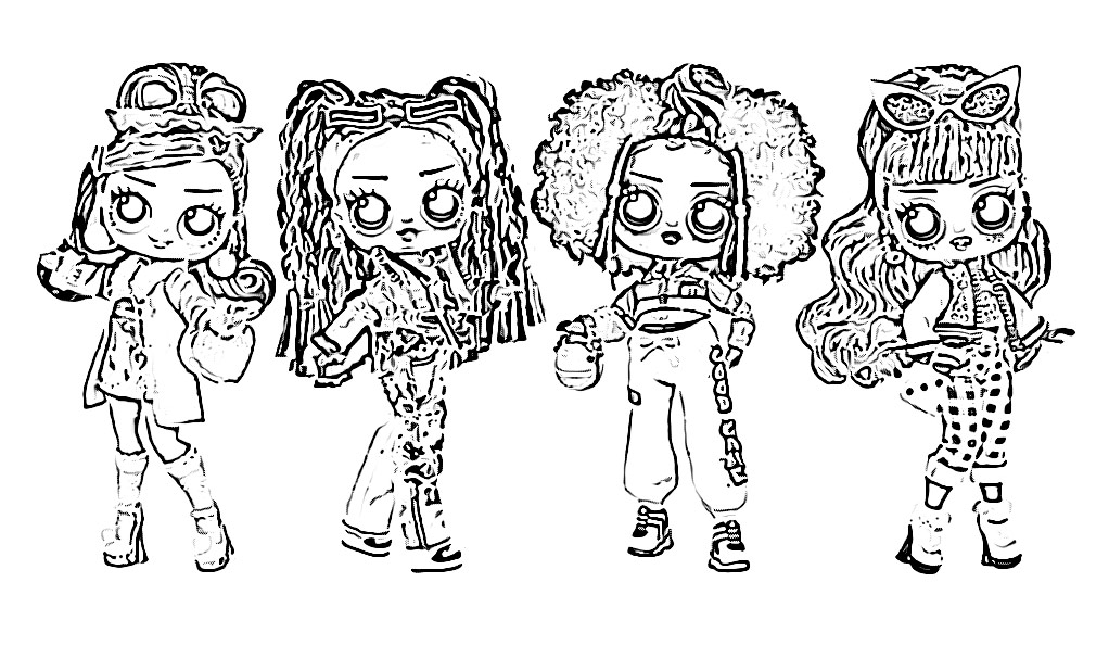The site coloring pages of lol surprise tweens fashion doll