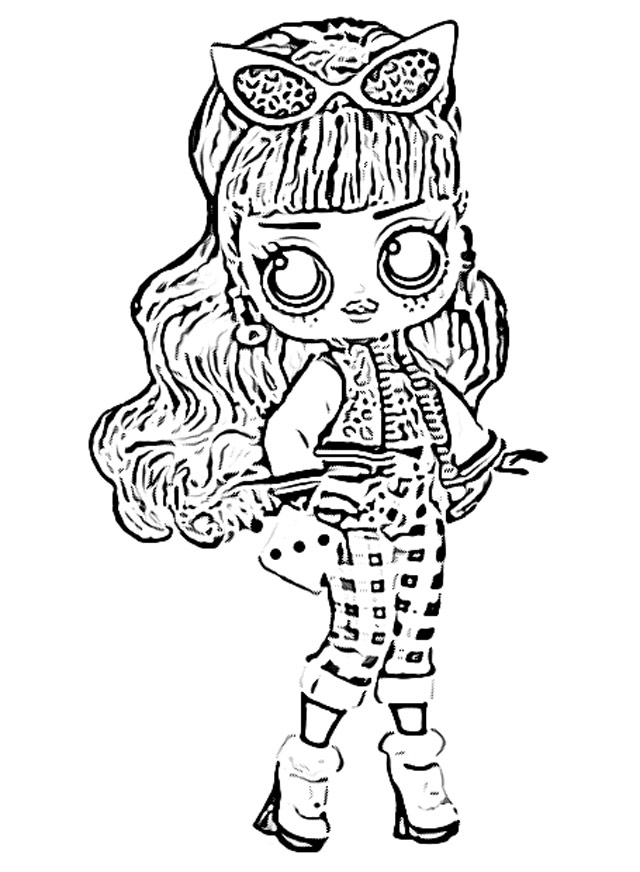 The site coloring pages of lol surprise tweens fashion doll