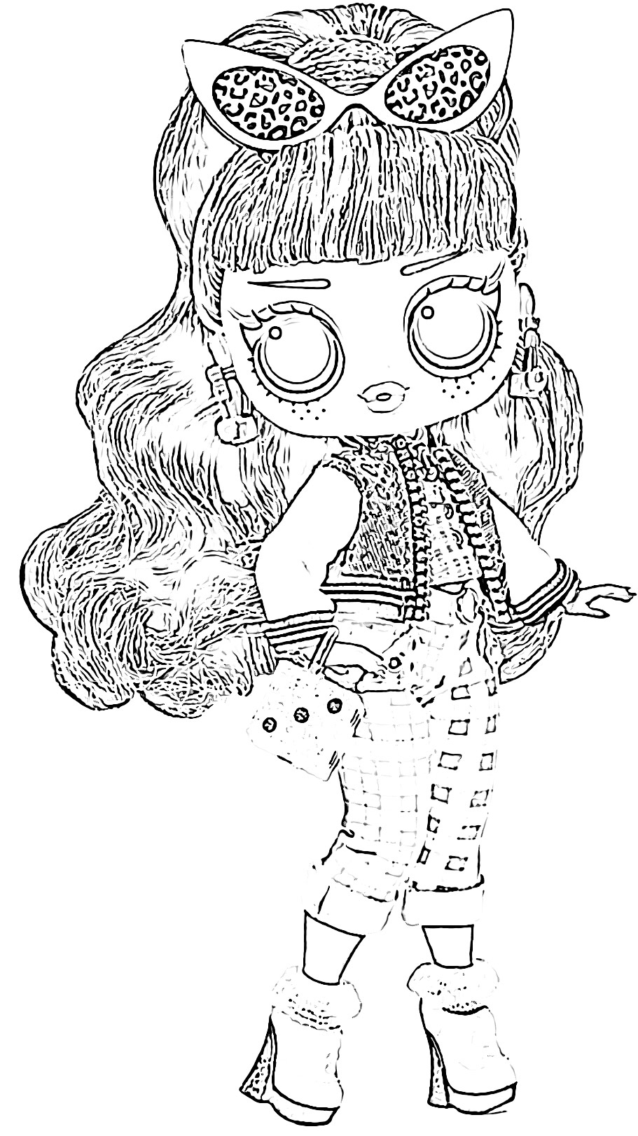 The site coloring pages of lol surprise tweens fashion doll