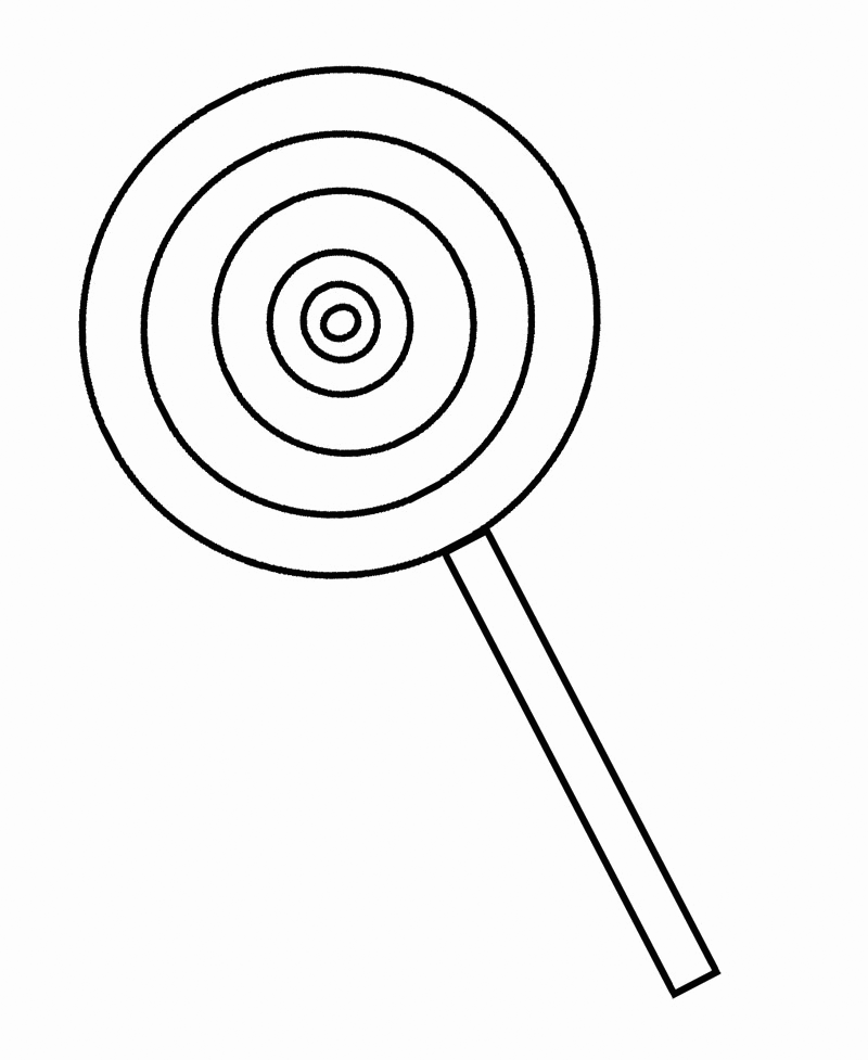 Lollipop coloring pages