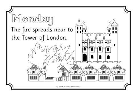Great fire of london louring sheets sb