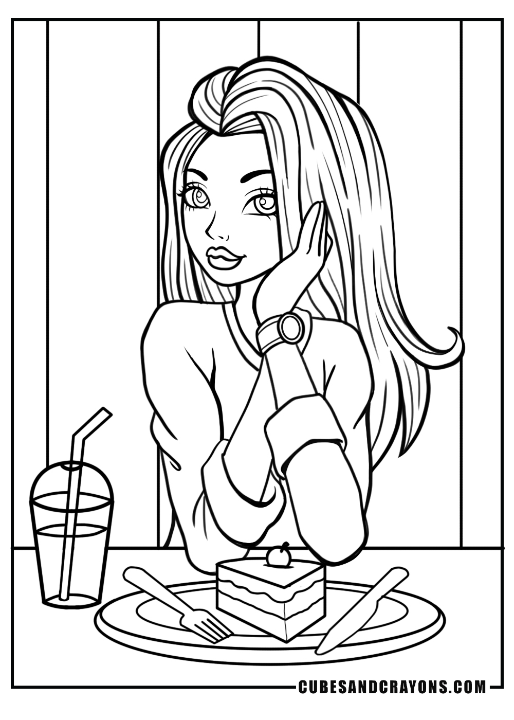 Princess coloring pages