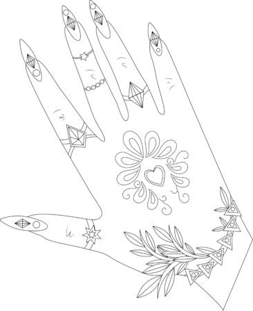 Fashion nails coloring pages cliparts stock vector and royalty free fashion nails coloring pages illustrations
