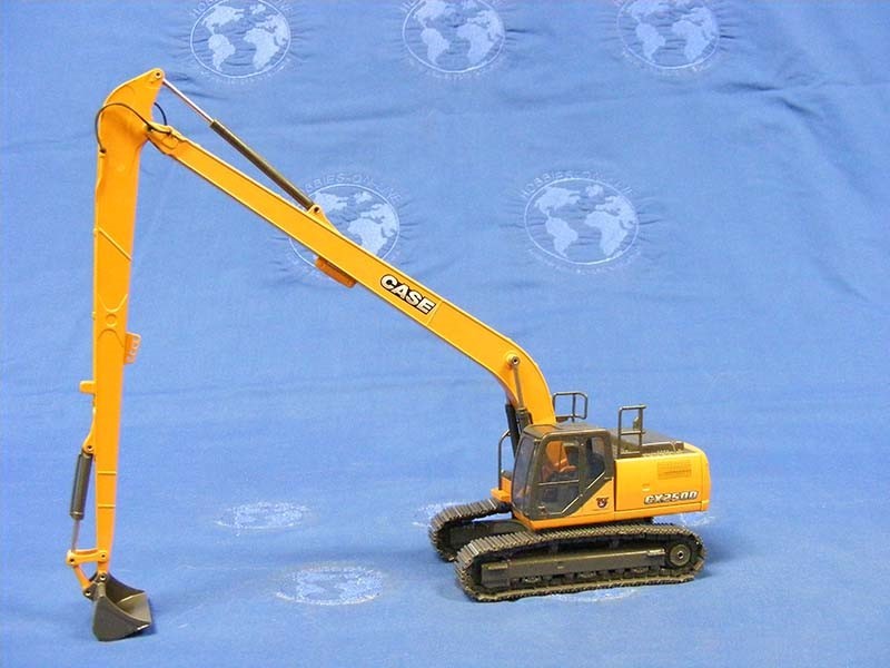 Buffalo road imports case cx b long reach excavator construction track excavators diecast model conrad diecast scale models