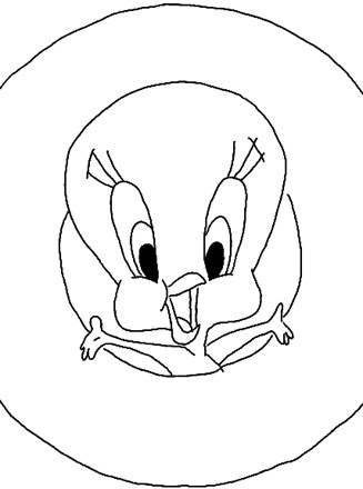 Looney tunes coloring page