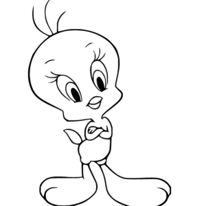 Tweety coloring pages printable for free download