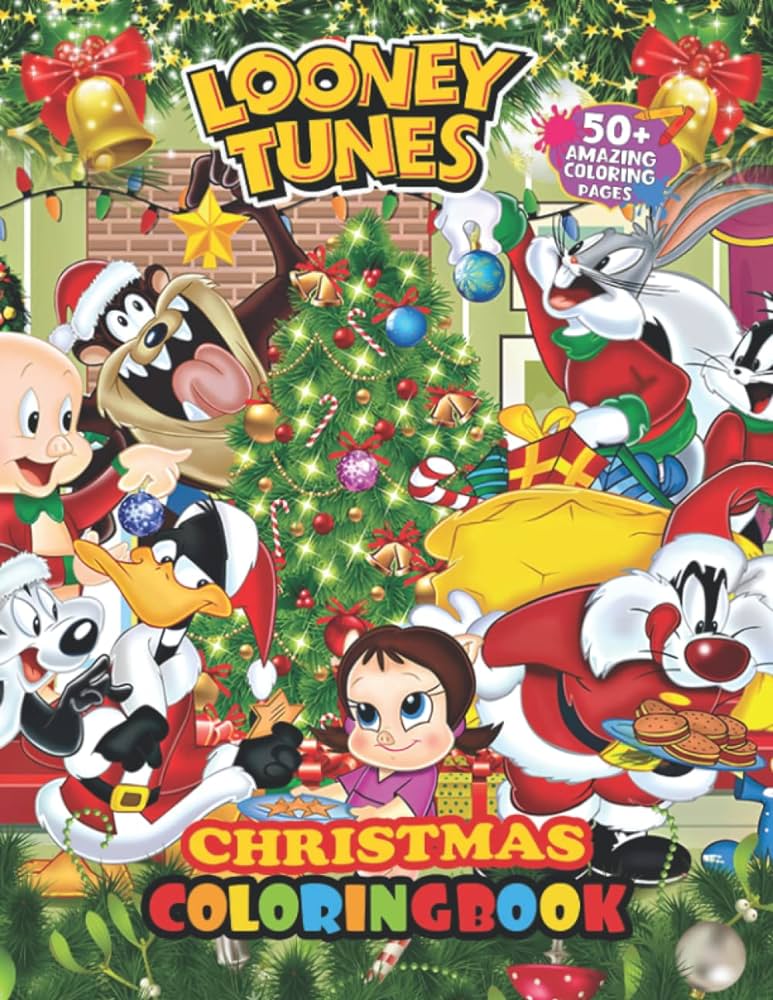 Christmas coloring book great cartoon coloring books with jumbo colouring pages for kids and adults perfect gifts for christmas