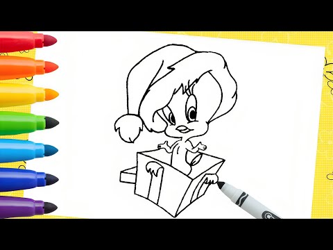 Tweety bird coloring fun christas coloring pages