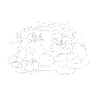Page coloring christmas images