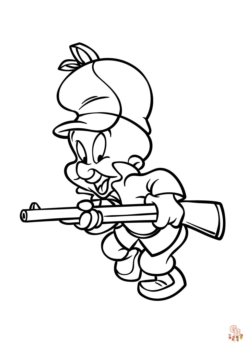 Free looney tunes coloring pages printable sheets for kids