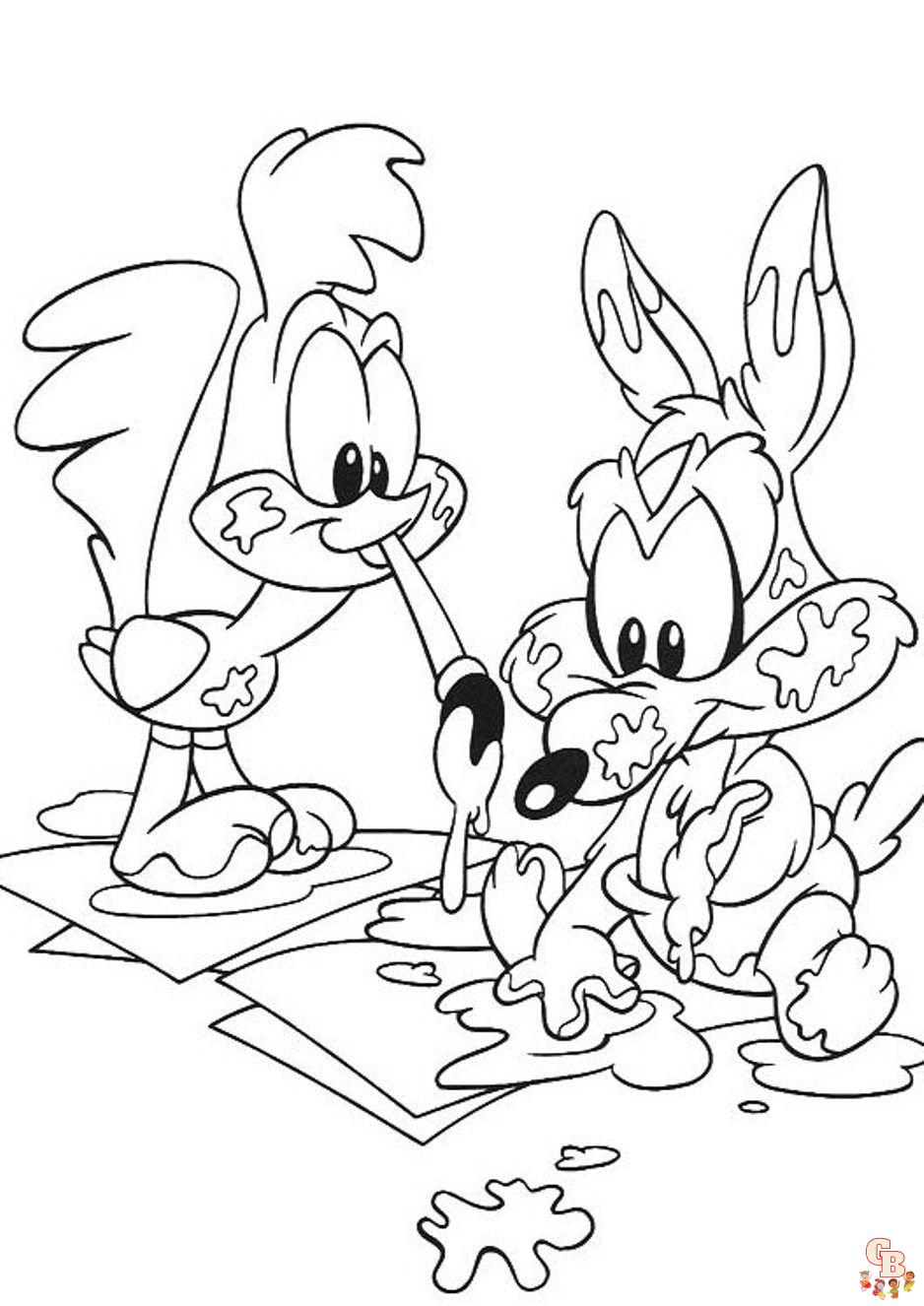 Free looney tunes coloring pages printable sheets for kids