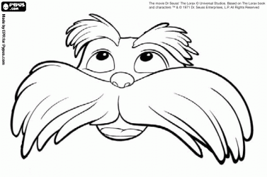 Dr seuss the lorax coloring page the lorax dr seuss coloring pages coloring pages