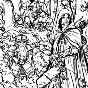 The lord of the rings coloring pages printable for free download