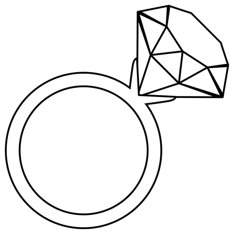Ring emoji coloring page free printable coloring pages