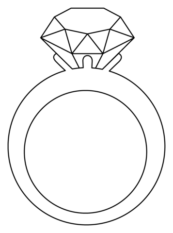 Ring emoji coloring page free printable coloring pages