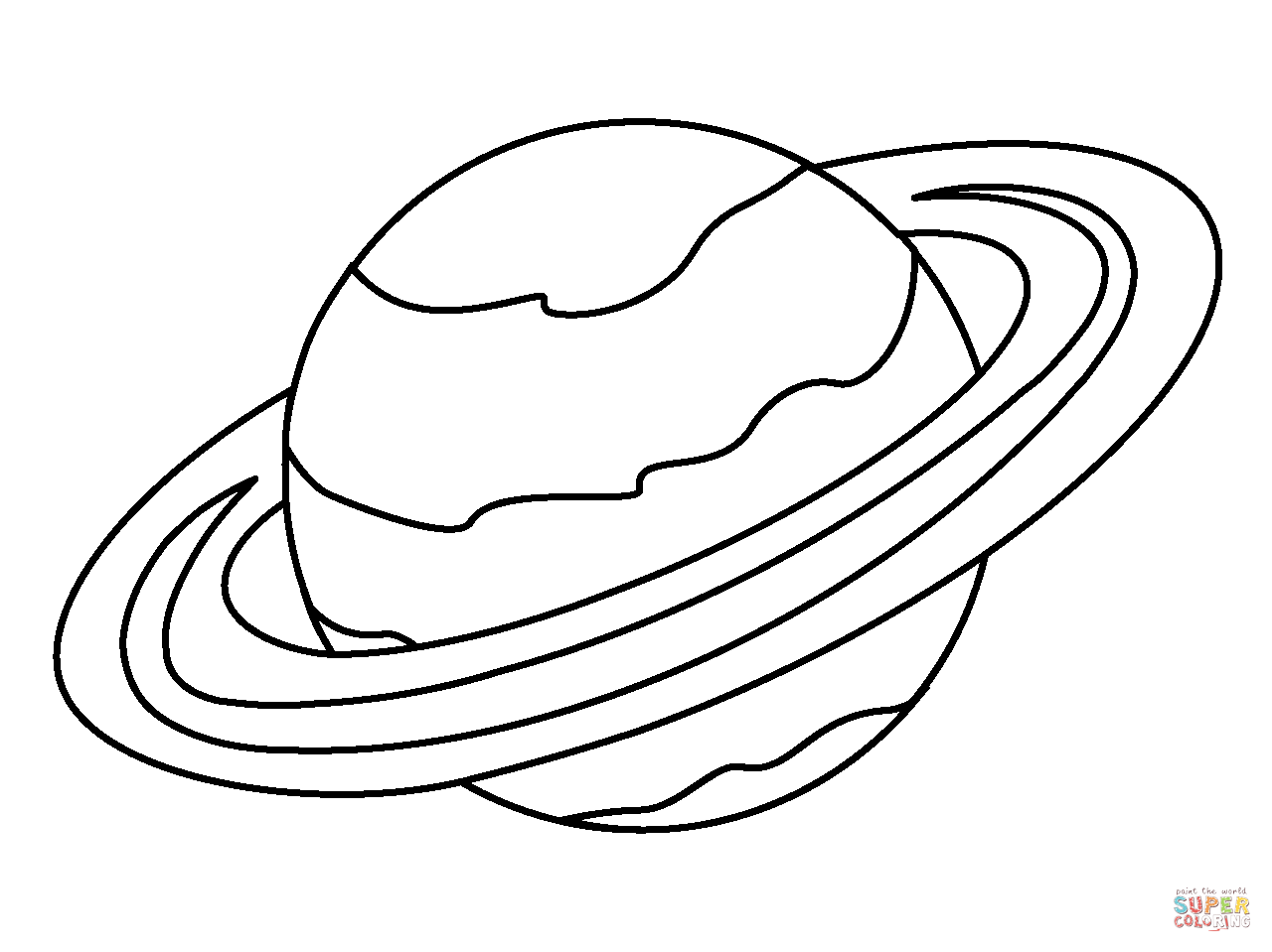 Ringed planet emoji coloring page free printable coloring pages