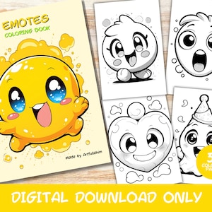 Digital coloring pages