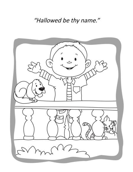 The lords prayer â coloring and activity book â