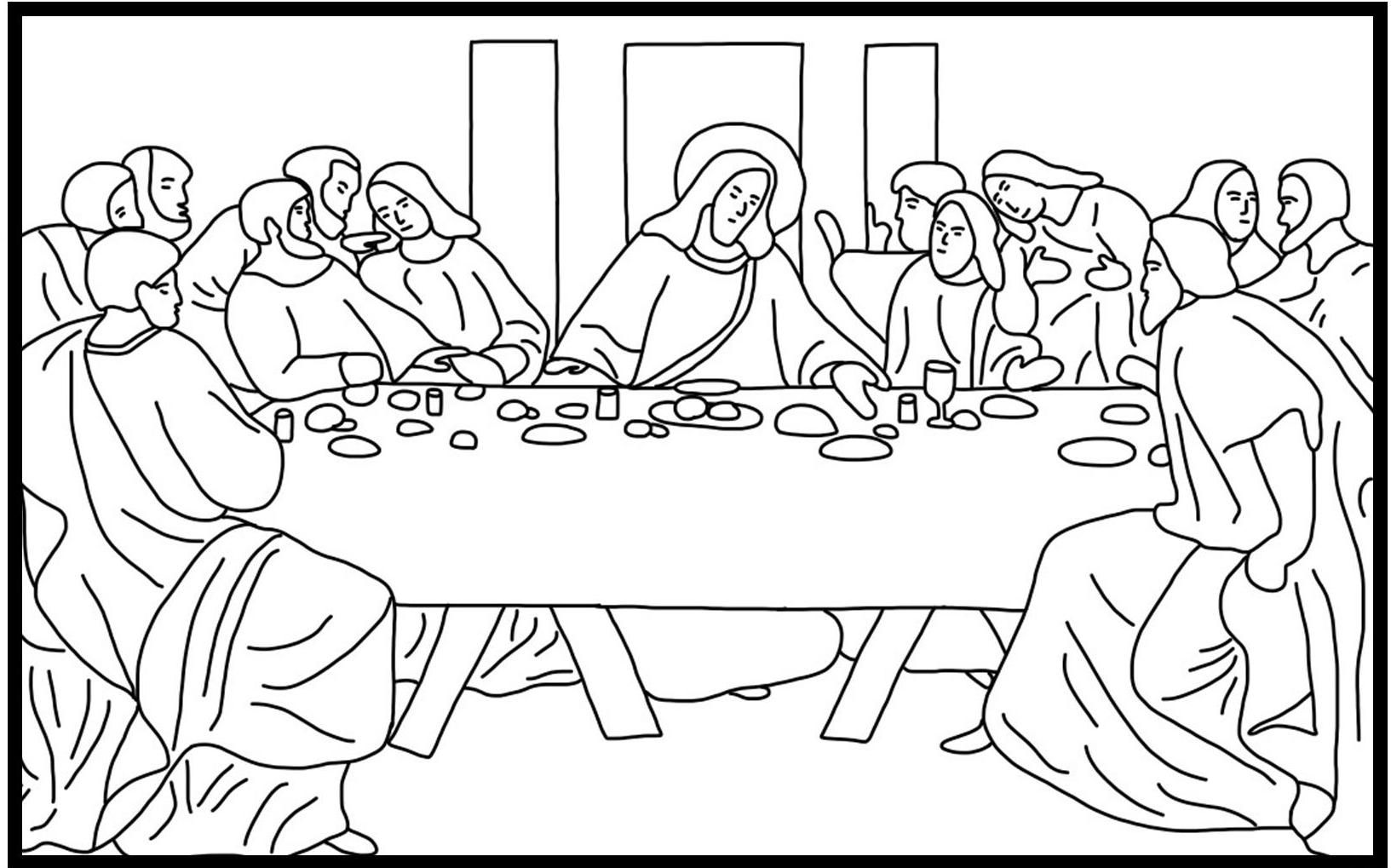 Lent coloring pages last supper jesus coloring pages coloring pages