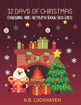 Comprar days of christmas coloring and activity book for kids coloring and activity books libro en in de a b lockhaven thomas lockhaven