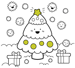 Free christmas coloring pages for kids