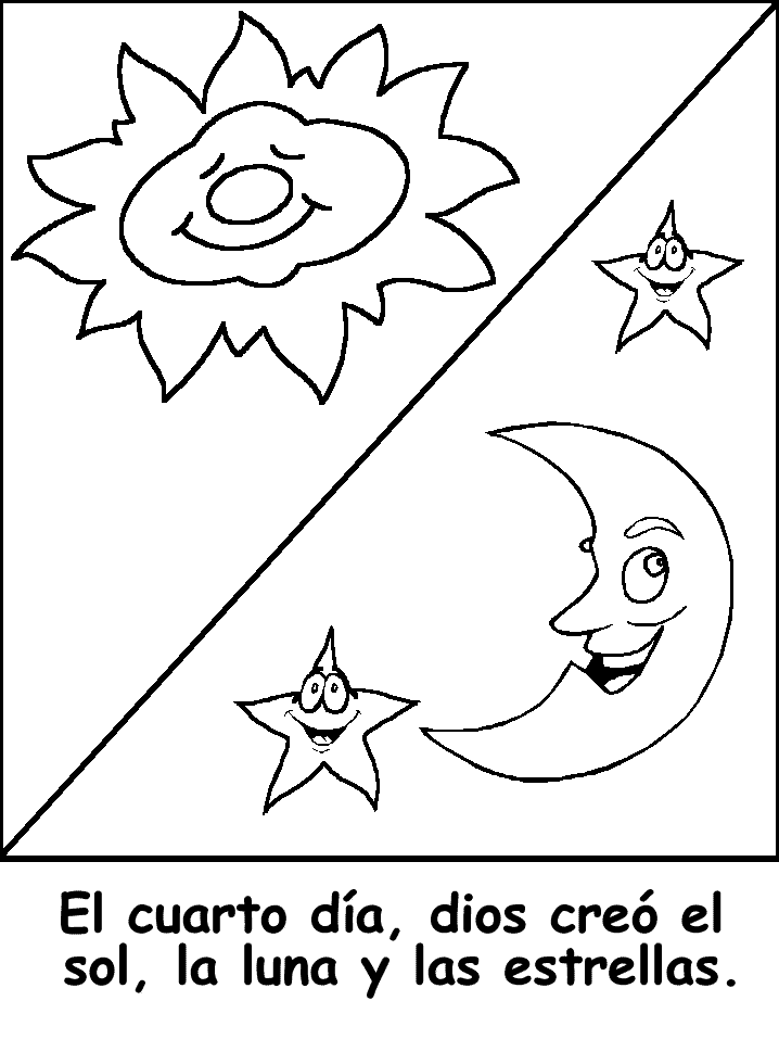 Dibujos de la creacion del mundo