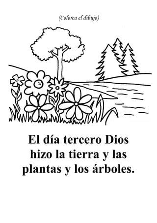 Dibujos de la creaciãn para niãos de inicial pdf