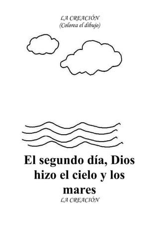 Dibujos de la creaciãn para niãos de inicial pdf