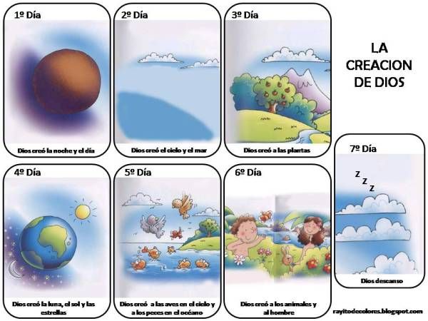 La creaciãn bible crafts church crafts days of creation