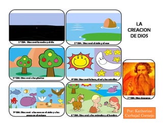 La creaciãn del mundo para niãos ppt