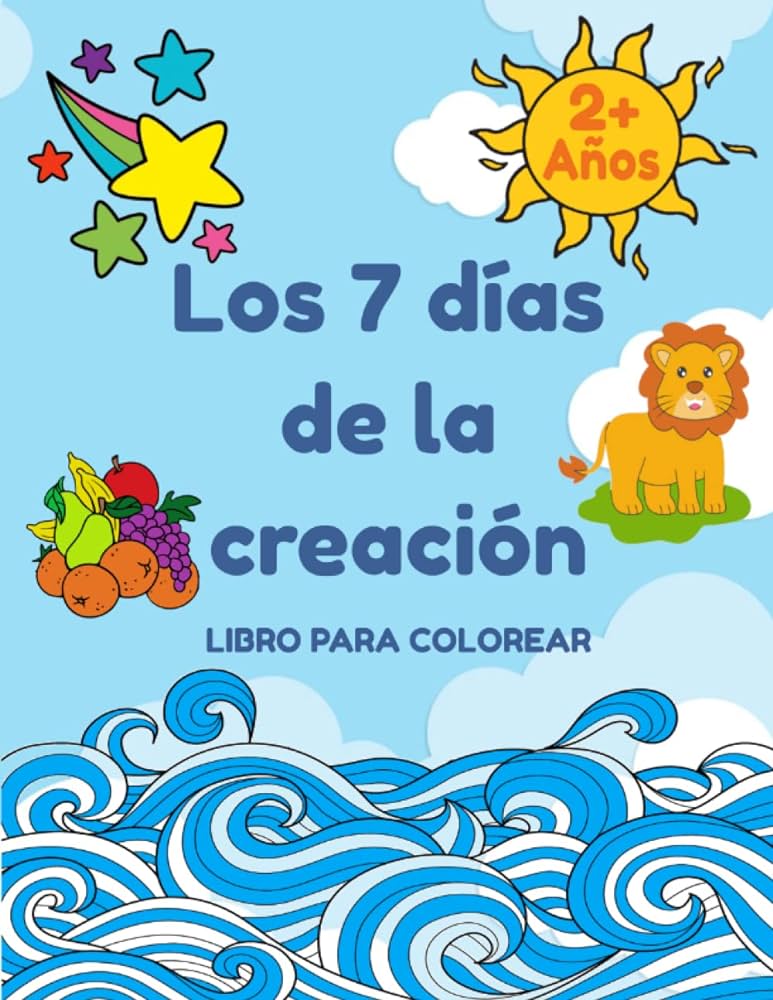 Los dãas de la creaciãn libro para colorear