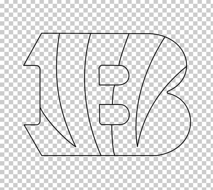 Cincinnati bengals nfl black and white los angeles rams coloring book png clipart angle artwork black