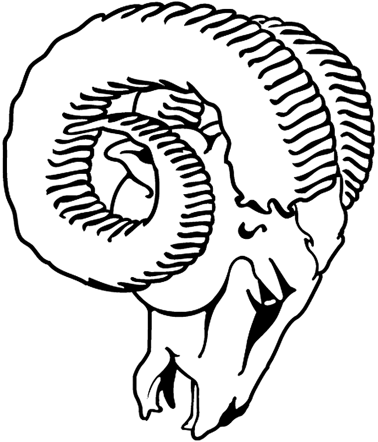Los angeles rams primary logo
