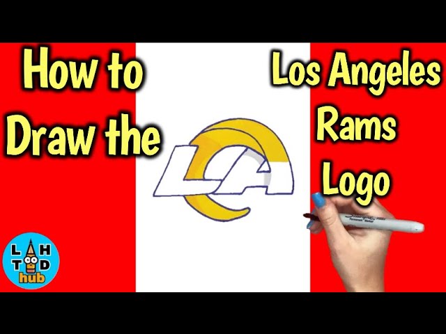 How to draw the la ras logo los angeles ras logo drawing