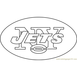 Los angeles rams logo coloring page for kids