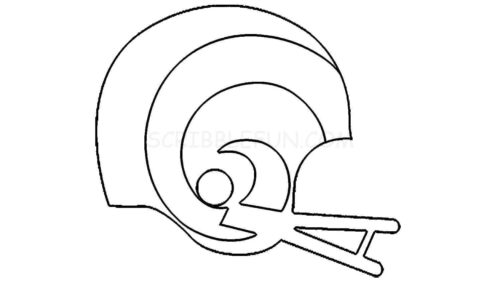 Free printable los angeles rams coloring pages