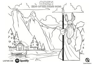 Myths legends coloring pages â