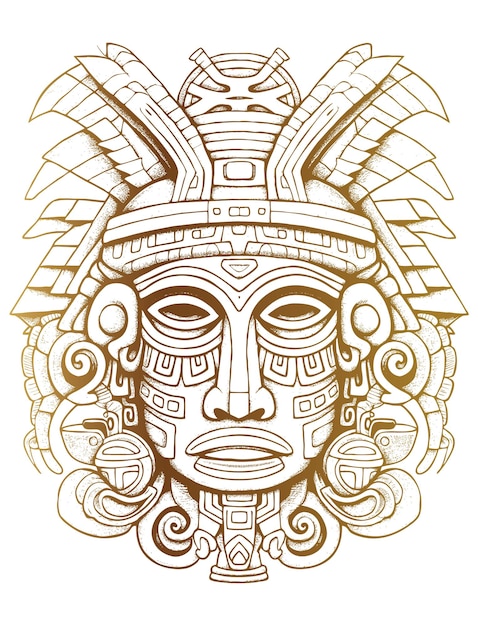 Aztec drawing images
