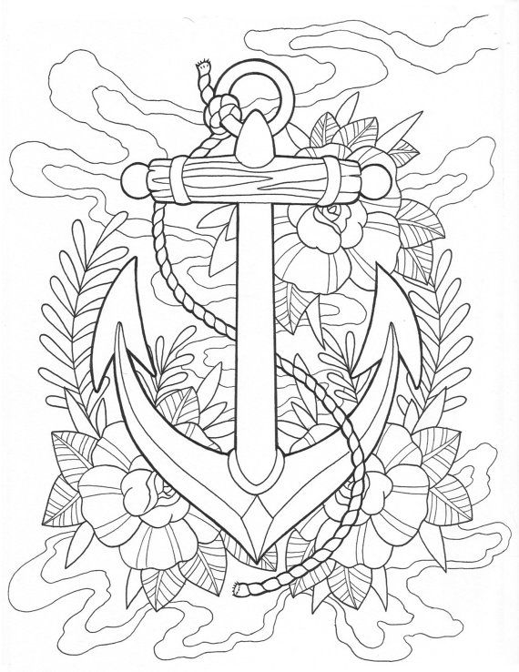 Dibujos de tatuajes para colorear