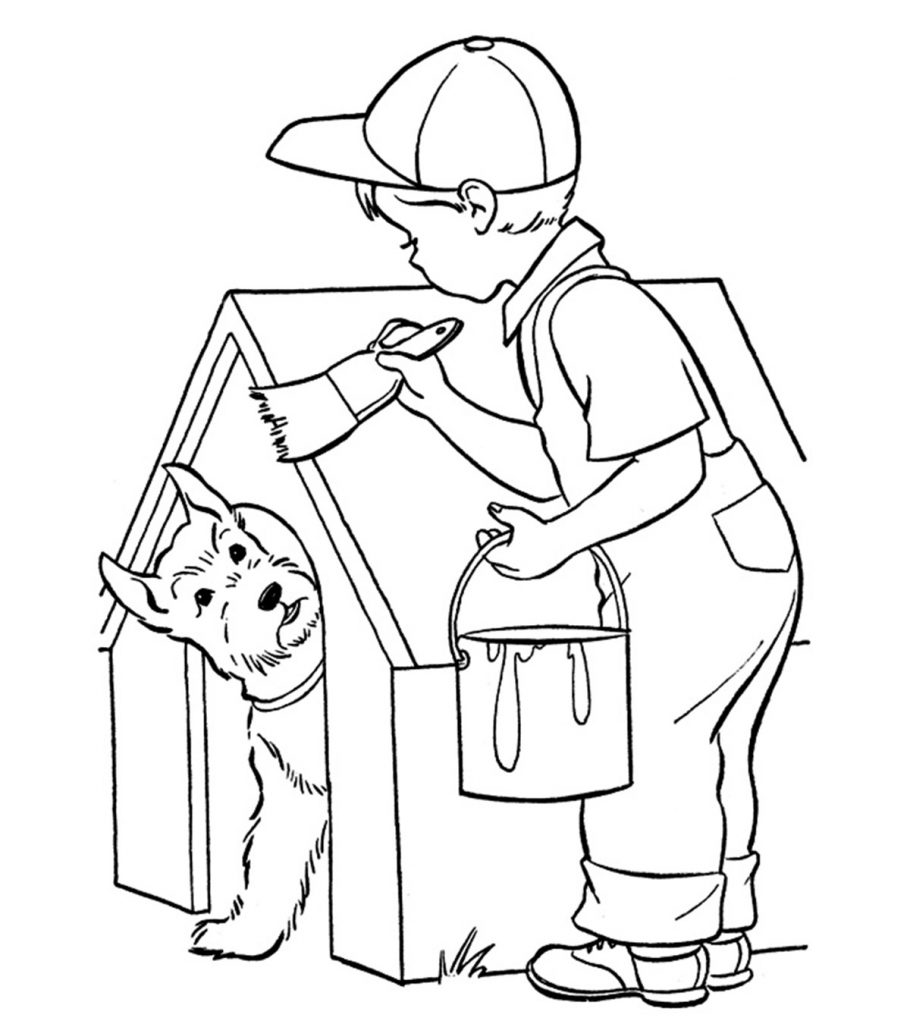 Top free printable house coloring pages online