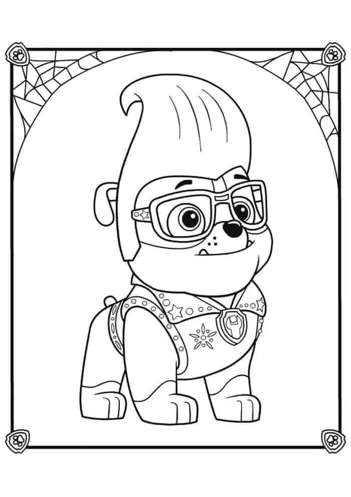Fun and creative paw patrol coloring pages