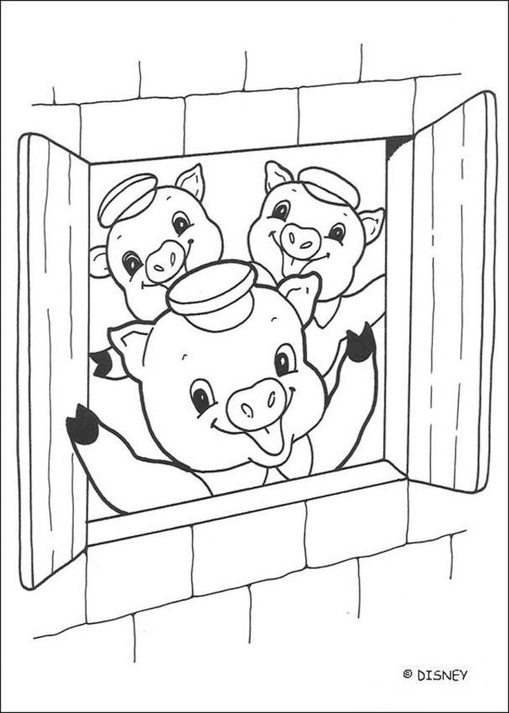 Cute pig coloring pages pdf