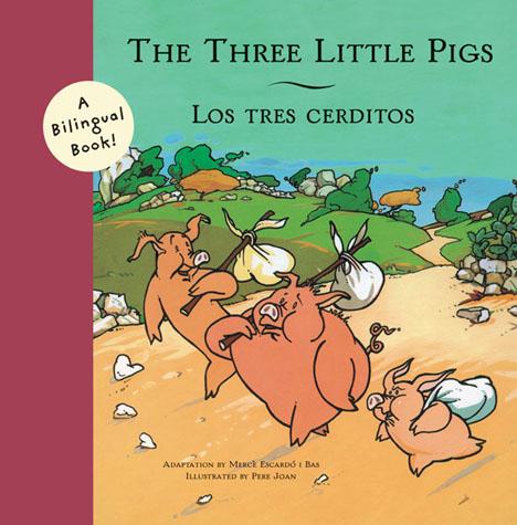 The three little pigslos tres cerditos chronicle books