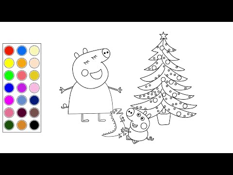 O dibujar y colorear a pj masks y george cerdito dibujos para niãos dibujos para dibujar