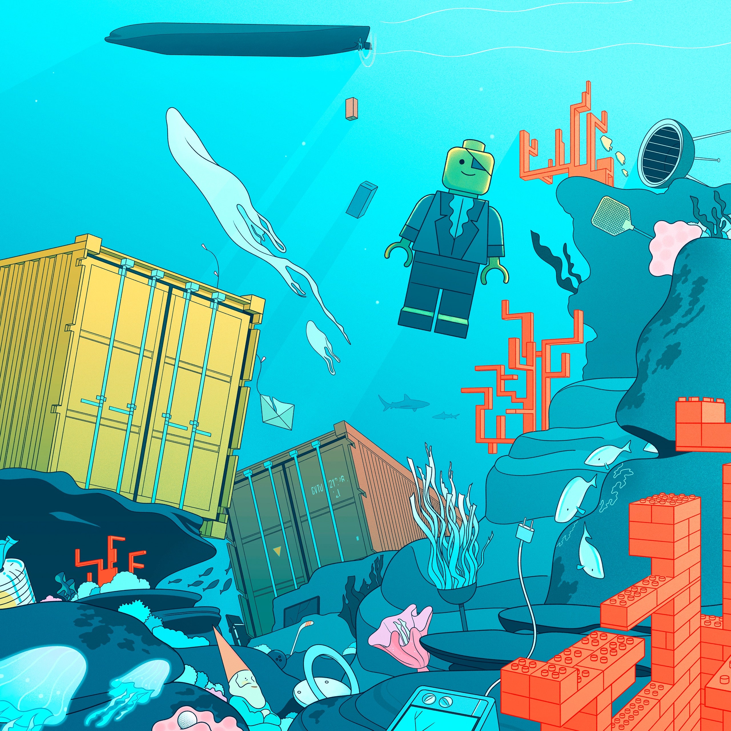 When shipping containers sink in the drink the new yorker